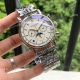 Fake Patek Philippe Chronograph Watches - Stainless Steel White Roman Face (2)_th.jpg
